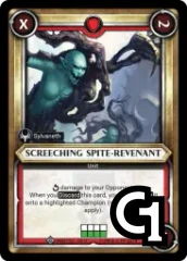 Screeching Spite-Revenant - Foil